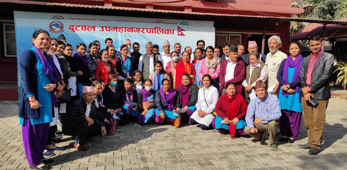 बुटवलमा दोस्रो चरणको खोप अभियान अघि मंगलबारबाट जोखिमयुक्त समूहमा एन्टिजेन परीक्षण हुने